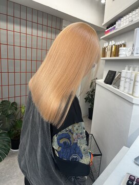 ペレ 渋谷(PELE) 前髪/アンブレラカラー/こなれミディ/イメチェン/ウェーブパーマ