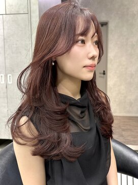 シティ(CITY) レイヤーカット ロングレイヤー 韓国風レイヤー 顔まわりカット