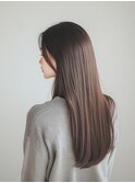髪質改善ネビージュ透けロング20代30代40代
