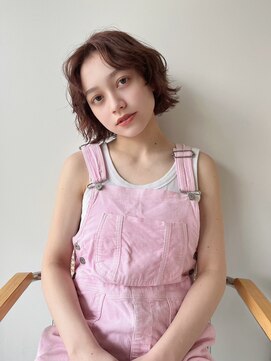 ホロ(hollo) ボブパーマプードルパーマショートウルフパーママッシュパーマ