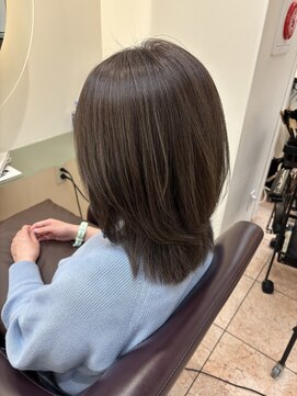 松本平太郎美容室 銀座パートフォー(PART４) 白髪ぼかしハイライト　　◎３０代　４０代　５０代