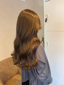 エル 新小岩(elu) 美髪/ワイドバング/レイヤーカット/くすみベージュ/新小岩駅