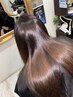 【時短メニュー】メンテナンスのカットシークレットケアカラー11000