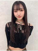 レイヤー/ネビージュ/韓国ヘア/イメチェン/縮毛矯正/中野/
