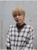ブリーチ１回以上でできる艶ホワイトミルクティーベージュ