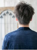 斜めバング清潔感アースカラーショートZ上尾