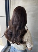 透明感グレージュ/ブリーチなしグレージュ