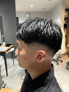 スウェル 柏店(Swell) MEN’S HAIR/ブルーブラック/フェザーパーマ/柏