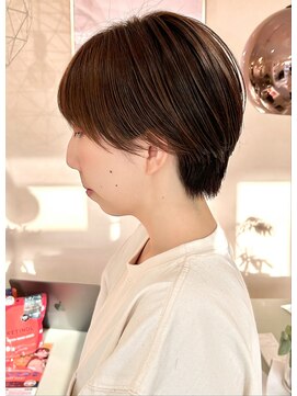 クルール(Culeure.) 大人ショート×ベージュカラー