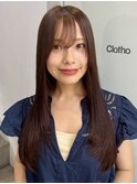 縮毛矯正/髪質改善白髪ぼかしレイヤーカットショートカットボブ
