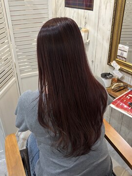 ルピナス(Lupine.) 【Honoka】大人カワイイ♪ワインレッドカラー♪