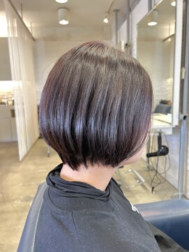 ヘアーネイルコレクション アオヤ(h/n collection AWOYA) ショートボブ　/弥富/AWOYA