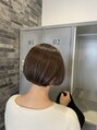 アグ ヘアー アジュール イーストモール店(Agu hair azur)&nbsp;つやつやショートボブ