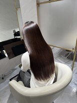 ミヨン 京橋店(miyon)&nbsp;【miyon】韓国レイヤーカット×暗髪カラー×髪質改善