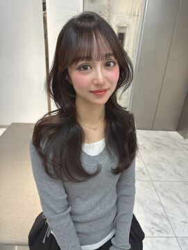 ロンドメリア 天神大名店(Lond Melia) イメチェンヘアスタイル小顔に見せるヘアココアベージュ