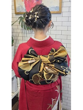 リール(THE RIRE.) ＊THERIRE. 振袖ヘア×サイドアップアレンジ＊