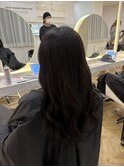 地毛風カラー×レイヤーカット