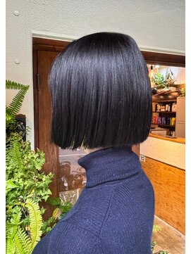 スクエアウーノ 博多(SQUARE*UNO HAKATA) うねり卒業大人ボブ/髪質改善/ボブ/酸性ストレート