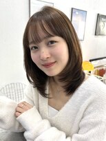 ハニー 町田(HONEY)&nbsp;レイヤーカット/ハッシュカット/韓国ヘア/ミディアム