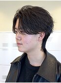 ツイストスパイラルmixフェザーパーマ/静岡フェザーパーマ