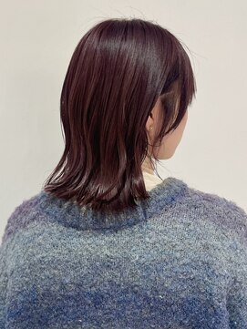ビーハイブ 仙台駅前店(Behive) ラベンダーカラー/ブリーチ/ボブミディアム/10代20代30代