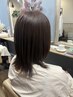 縮毛矯正《ミディアムヘアの方》カット付き。17500～