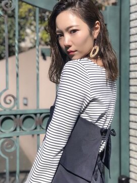 フロール 上大岡(Flor) 【Flor上大岡】*+ウェイビーロブ+プラチナグレージュ+*