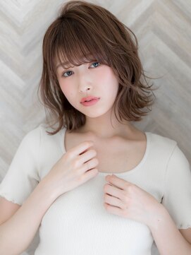 ローマ ギンザ(ROMA Ginza) 『ROMA』大人かわいい無造作カール切りっぱなし風ボブディ