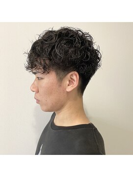 ニコフクオカヘアーメイク(NIKO Fukuoka Hair Make) 「NIKO」メンズショートマッシュパーマ