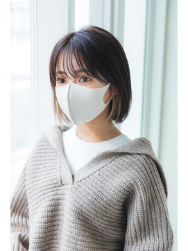 アンアミ オモテサンドウ(Un ami omotesando) 【Un ami】《増永剛大》20代30代40代に人気、扱いやすいミニボブ