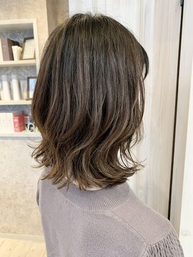 キャアリー(Caary) 福山市Caary 外ハネボブ ニュアンスパーマ