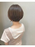 まるっとかわいいショートボブ