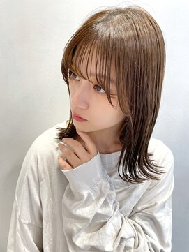 レトン 銀座(leton) 美髪/ホワイトグレージュ/大人かわいい/こなれミディ[銀座]