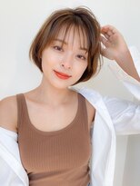 サンク ヘア アンド スパ パルシェ店(CINQ hair&spa) 《CINQ》勝見 ひし形ショートボブ♪