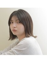 ドルセ(Dulce)&nbsp;【Dulce】外ハネミディアムボブ×グレージュカラー