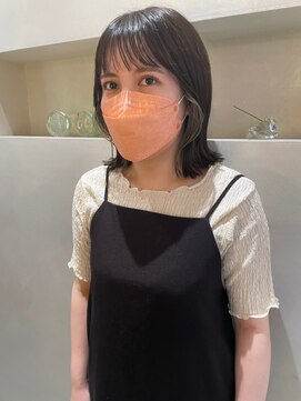 リィベ(Liibe) guest snap　#インナーカラー#イヤリングカラー#外はねロブ