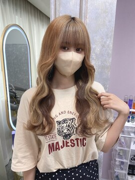 ガルボヘアー 名古屋栄店(garbo hair) #名古屋#栄#プルエクステ#インナーカラー#ハイトーン#ブリーチ