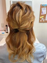 アールイー(Re:)&nbsp;シンプルハーフアップ