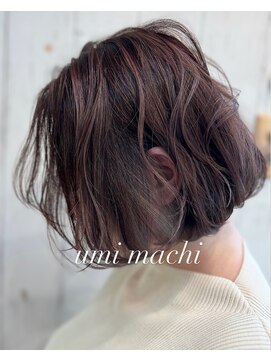 ウミマチ(umi machi) umi machi 色落ちの楽しめるinner color 2023/1/12