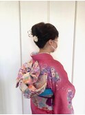 成人席ヘアセット(ショート)