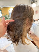 ムーン(moon) 7月#グレージュカラー#デザインカラー#シルキーベージュ