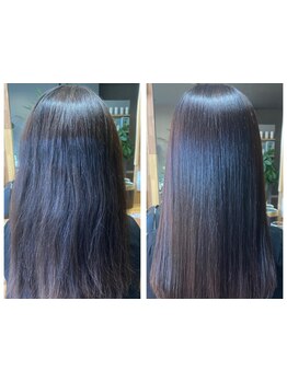 【髪質改善ストレート】で自然で柔らかな艶髪へ♪カラー同時施術可能な“アルテマストレート”を導入！