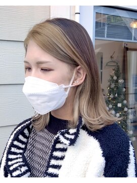 レポ(LEPO) ミルクティーベージュ～フェイスフレーミング