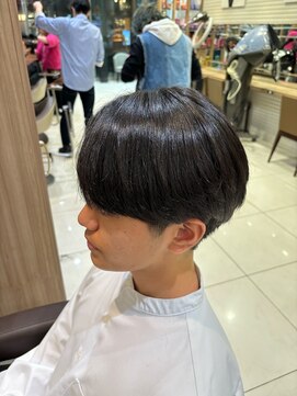 アッシュ 久が原店(Ash) パーマによる広がりとダメージを~縮毛矯正で艶々に~