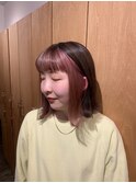 ◎前髪インナー×イヤリングカラー◎