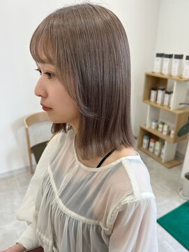 ソソ(soso.) シアーカラー【ミルクティーベージュ】