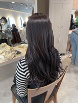 キャンバス バイ ネオリーブ 横浜西口(Canvas by neo.)&nbsp;ダークブラウン ロング 艶髪 赤み消しカラー sn