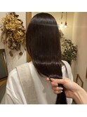 艶髪質改善カラー
