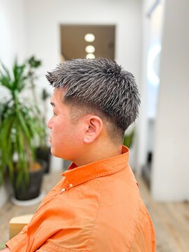 セイドット フクオカ(Say.FUKUOKA) 【メンズ★大名】ハイトーンカラー×ブリーチ×グレージュ×眉毛