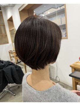 ラメル(RAMEL) 乾かすだけでまとまるショート＋ツヤカラー＋補強ＴＲ